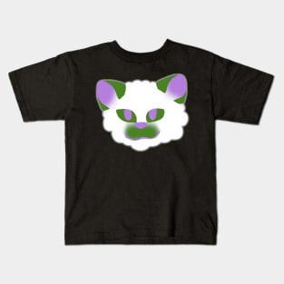 Genderqueer pride cat Kids T-Shirt